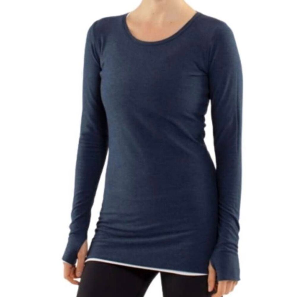 LULULEMON ATHLETICA Every Yogi Long Sleeve"Reversibe" Size 6